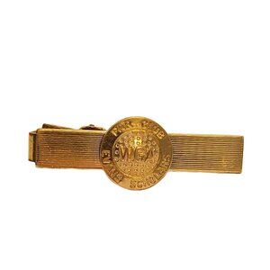 Anson Brand WGA Par Club Evans Scholar Tie Clip 12K Gold Filled